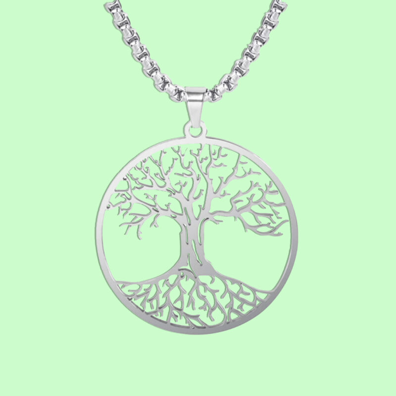 Phoenexia - Lebensbaum Kette aus Sterling Silber - Jede Kette Pflanzt 3 Bäume!