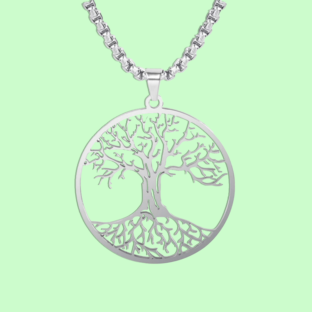 Lebensbaum Kette Bäume! Pflanzt aus Sterling Silber - Phoenexia - 3 Jede Kette